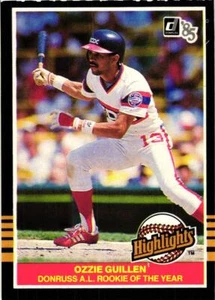 1985 Donruss Highlights #55 Ozzie Guillen Rc - Picture 1 of 2