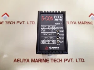 Sin Woo S-con Rtd-9r88-y Isolated Temperature Signal Converter 24v - Picture 1 of 5