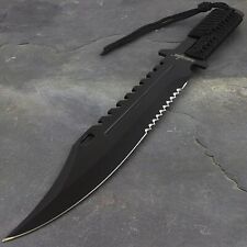 13.5" Large Full Tang Survival Hunting Fixed Blade Knife w/ Sheath Tactical
