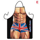 Funny Muscle Man Kitchen Apron Sexy Women Cooking Pinafore Home Cleaning ToY-qk