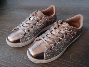 Southern Fried Chics Boutique Glitter Bomb Shoes Size 7 NWOT  - Picture 1 of 8