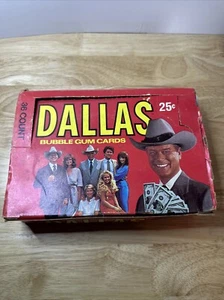 1981 Donruss Dallas empty card box - Picture 1 of 3