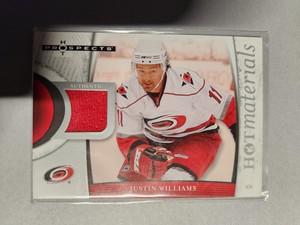 2007-08 Fleer Hot Prospects Hot Materials Justin Williams #HM-JW