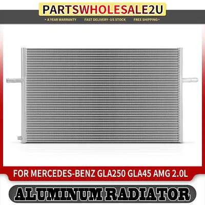 1x Radiador para Mercedes-Benz GLA250 X156 2015-2020 GLA45 AMG 2014-2019 L4 2,0 L Foto 1 de 4