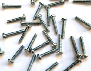 (250 piezas) 4-40 x 5/8" máquina cabezal Phillips Pan tornillo chapado en zinc - Imagen 1 de 1