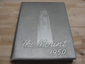 1950 MOUNT SAINT MARY'S COLLEGE LOS ANGELES CA "THE MOUNT" JAHRBUCH - Bild 1 von 3