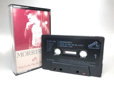 Morrissey YOU'RE THE ONE FOR ME, FATTY Cassette **1ST ISSUE 1992** EX/NEAR MINT - Image 1 of 4