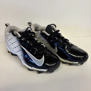 Nike VPR Vapor Football Cleats Shoes Black White Youth Sz 5.5Y 917171-111 - Picture 1 of 6
