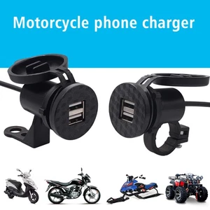 Motorcycle Mobile Phone Charger Waterproof Power Outlet USB Extension - Photo 1 sur 11