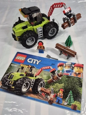 Lego City #60181 Forest Tractor 2018 - 100% Complete with Instructions - Image 1 of 4