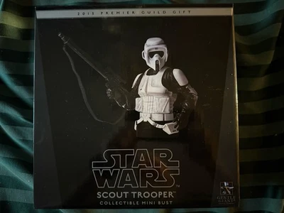 Star Wars ROTJ Gentle Giant Scout Trooper mini busto PGM regalo exclusivo LE 740 Foto 1 de 3
