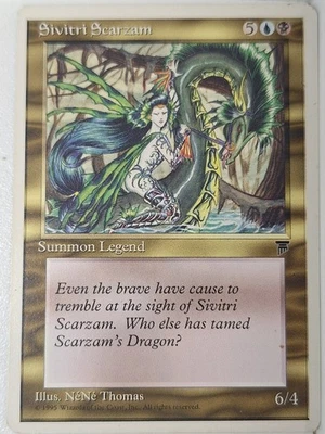 Sivitri Scarzam - Chronicles - Magic the Gathering MTG Nice! - Image 1 of 3