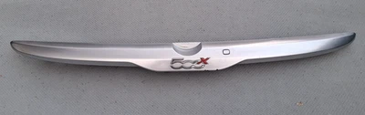 2016 - 2018 Fiat 500x Rear Trunk Brushed Aluminum Lid Molding w/Camera OEM - Image 1 of 4