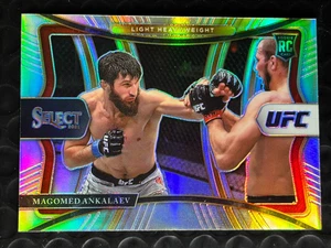 2021 Panini Select Magomed Ankalaev RC Silver Prizm Light Heavyweight - Picture 1 of 2