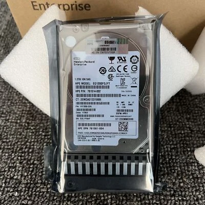 For HPE J9F48A 787648-001 MSA 1.2TB 12G SAS 10K SFF 2.5 IN DP HDD Hard Drive - Image 1 of 4