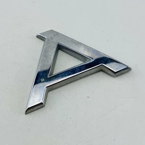 2005-2011 Audi A4 Emblem Logo Letter Badge Trunk Lid Rear Chrome OEM D93A - Picture 1 of 6