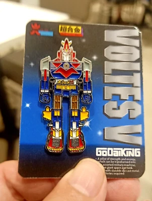 voltes v godaikin popy handmade custom diecast pin - Image 1 of 4