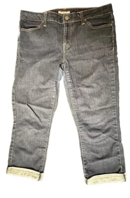 Jeans azul lavagem escura feminino Tommy Hilfiger tamanho 8  - Imagem 1 de 4