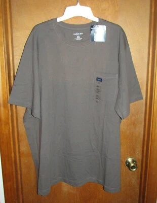 Men's "Harbor Bay" Size 4XL, Dk Gray, Short Sleeve, Pocket T-Shirt - Image 1 of 2