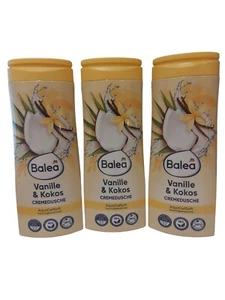 NEU 3 x Balea Cremedusche Vanille & Kokos,300 ML (3x300ml) - Bild 1 von 3