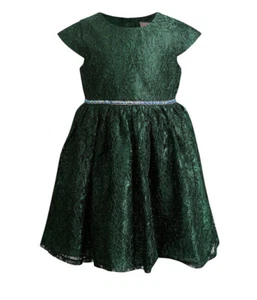 Youngland Toddler Green  Dress Sleeveless Wedding Party 4T NWT $56 - Picture 1 of 5
