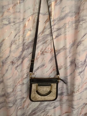  LIBERAÇÃO!! Bolsa tiracolo 50% de desconto couro fóssil Ryder e cabelo de pônei - Imagem 1 de 4