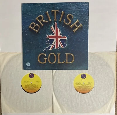 British Gold Various 2LP/Sire R224095 (EX) 1978 Bee Gees The Kinks Cream EX/NM - Image 1 of 2