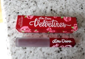 AUTÉNTICO Lápiz labial líquido mate mate Lime Crime Velvetines JINX (berenjena) nuevo en caja - Imagen 1 de 4