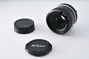 [Exc+5] Objectif grand angle Nikon Ai Nikkor 35 mm F2 MF monture F du Japon
