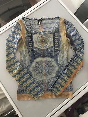 Top Jean Paul Gaultier Vintage Mesh Année 2000. Y2K. Modele rare et recherché. - Photo 1/4