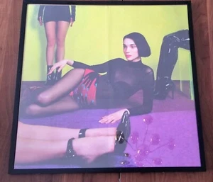 St. Vincent - MASSEDUCTION RARE 24x24 POSTER ONLY w lyrics - Picture 1 of 3