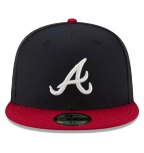 Offizielle 2021 MLB World Series Atlanta Braves New Era 59FIFTY sitzende Mütze - Bild 1 von 6