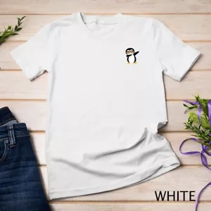 Camisa de pingüino Dabbing, linda animal fiesta de cumpleaños bolsillo regalo camiseta unisex - Imagen 1 de 15