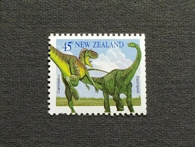 1993 New Zealand Extinct Animals Dinosaurs 1v Booklet Stamp Mint NH - Image 1 of 2