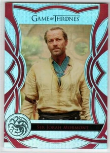 GAME OF THRONES THE COMPLETE SERIES THE CAST C7 INSERT SER JORAH MORMONT - Picture 1 of 2