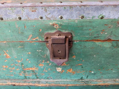 Antique furniture/Tool Box/Vintage Cover