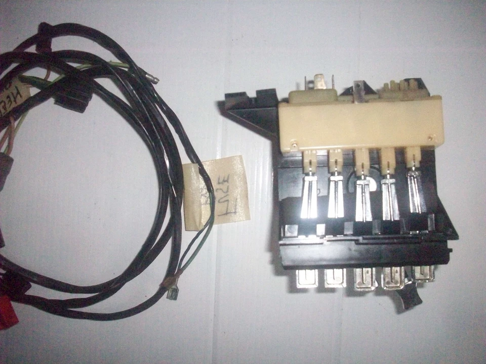 1970-74 Dodge Challenger/Plymouth Barracuda controle de aquecedor AC e chicote de fios - Imagem 1 de 4