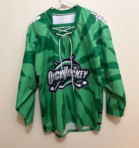 Okicki Hockey Jersey Adult Small Green Cleveland Ohio - Picture 1 of 12