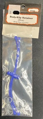 Du-Bro Body-Klip Retainer - Blue - New #DUB2249 - Image 1 of 2