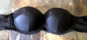 42DDD Ashley Stewart Push Up Full Coverage Underwire Strapless Butterfly Bra - Picture 1 of 4
