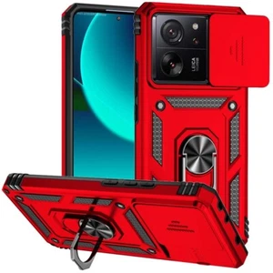For Xiaomi Note 10 Pro 9A A1 Mi 14T 13 12X 11 Push Window Ring Holder Phone Case - Picture 1 of 18