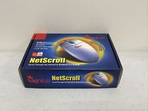 Genius NetScroll Serial Port Mouse