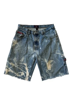 Pantalones Cortos De Colección US Polo Assn Denim Jean Corte Azul Envejecido Para Hombre 32x11 Usados en Excelente Condición Foto 1 de 4