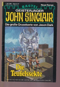 John Sinclair 1st Edition No 67 (Z 2-3) - Picture 1 of 2