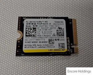Dell 1 TB Solid State Drive - PCI Express 4.0 x4 - NVMe M.2 2230 VKXHP - Afbeelding 1 van 1