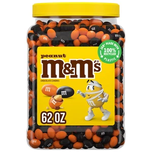 M&M'S Erdnussmilch Schokolade Halloween Süßigkeiten, 62 Unzen - Bild 1 von 8
