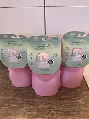Bolsillo de silicona para bebé Green Sprouts - Nuevo juego de 3  Foto 1 de 4