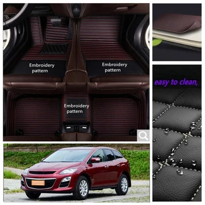 Auto Carpets For Mazda CX-7 2007-2016 Car Floor Mats Cargo Liner Waterproof Rugs - Изображение 1 из 4