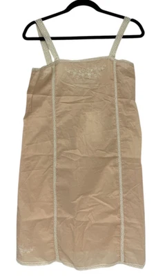 Vestido camisón Zara Home para mujer mediano M rosa bordado floral 3143/121 nuevo con etiquetas Foto 1 de 4