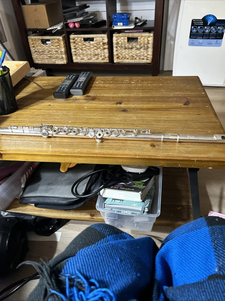 Flauta hecha a mano de plata maciza Haynes revisada Foto 1 de 4